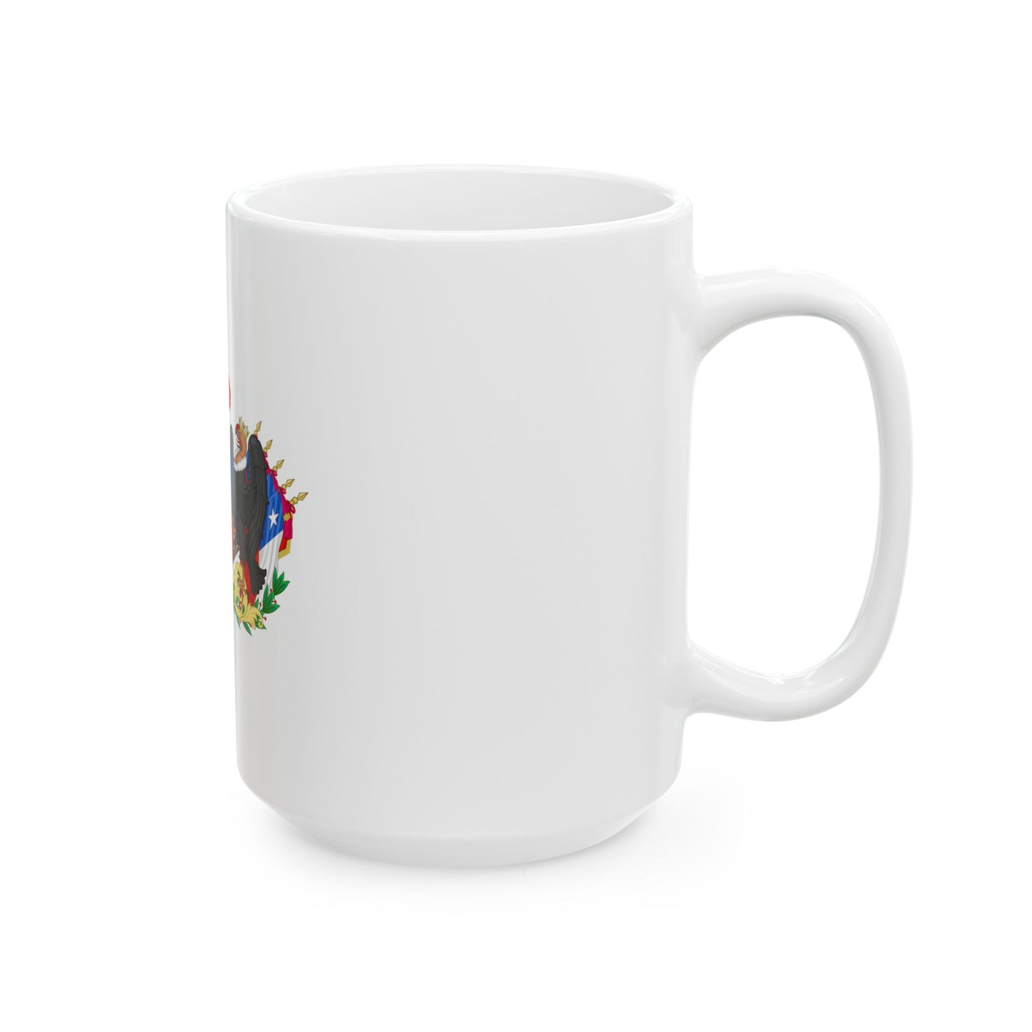 Greater Coat of Arms of Chile (1834-1920) - White Coffee Mug