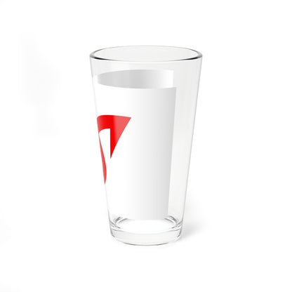 Flag of Mineyama Kyoto 1956-2004 (Japan) Pint Glass 16oz