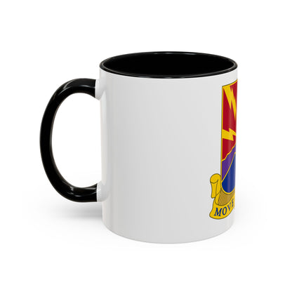 593rd Field Artillery Battalion (U.S. Army) Accent Coffee Mug