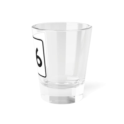 MA Route 106 (Massachusetts) (Road Sign) Shot Glass 1.5oz