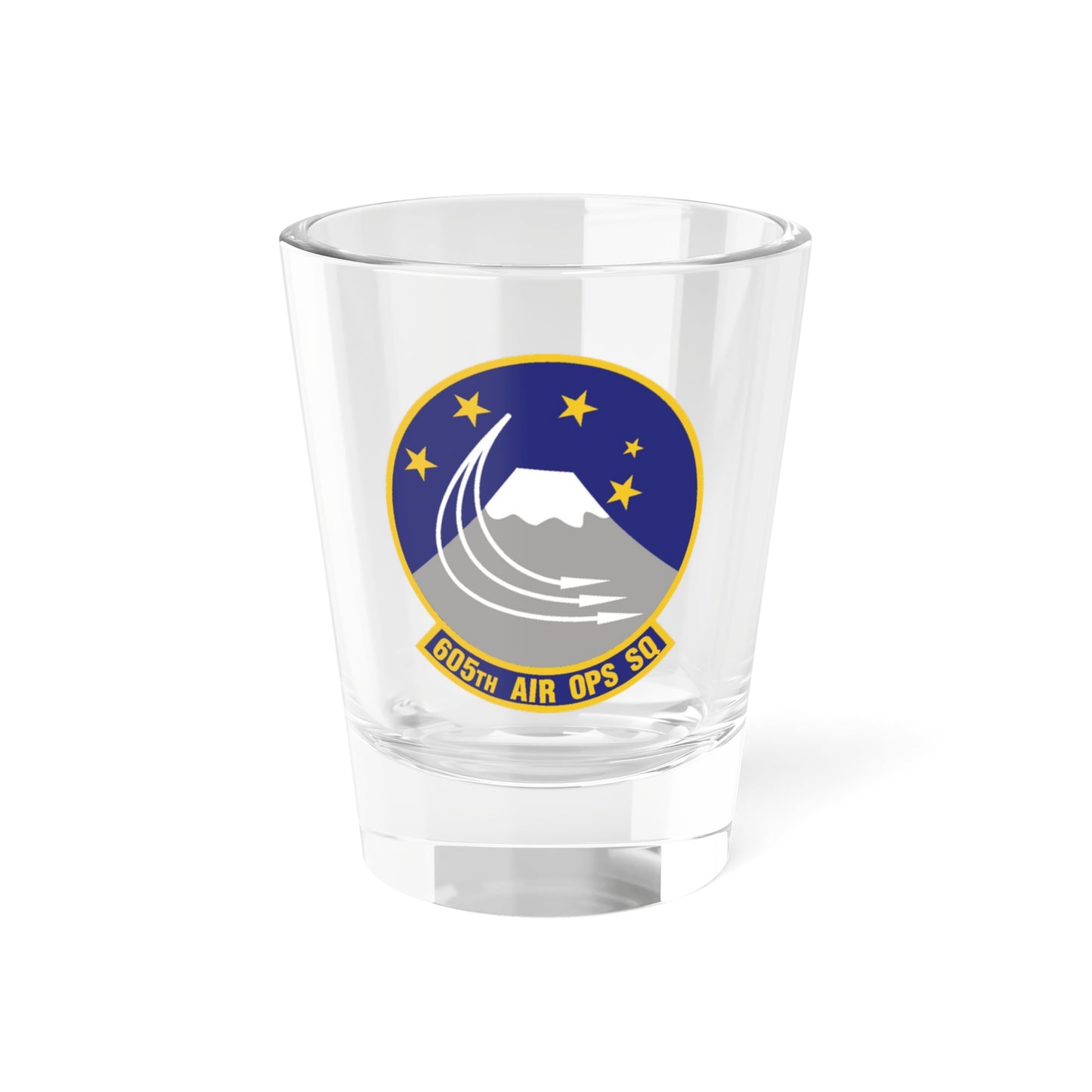 605th Air Operations Squadron (U.S. Air Force) Shot Glass 1.5oz