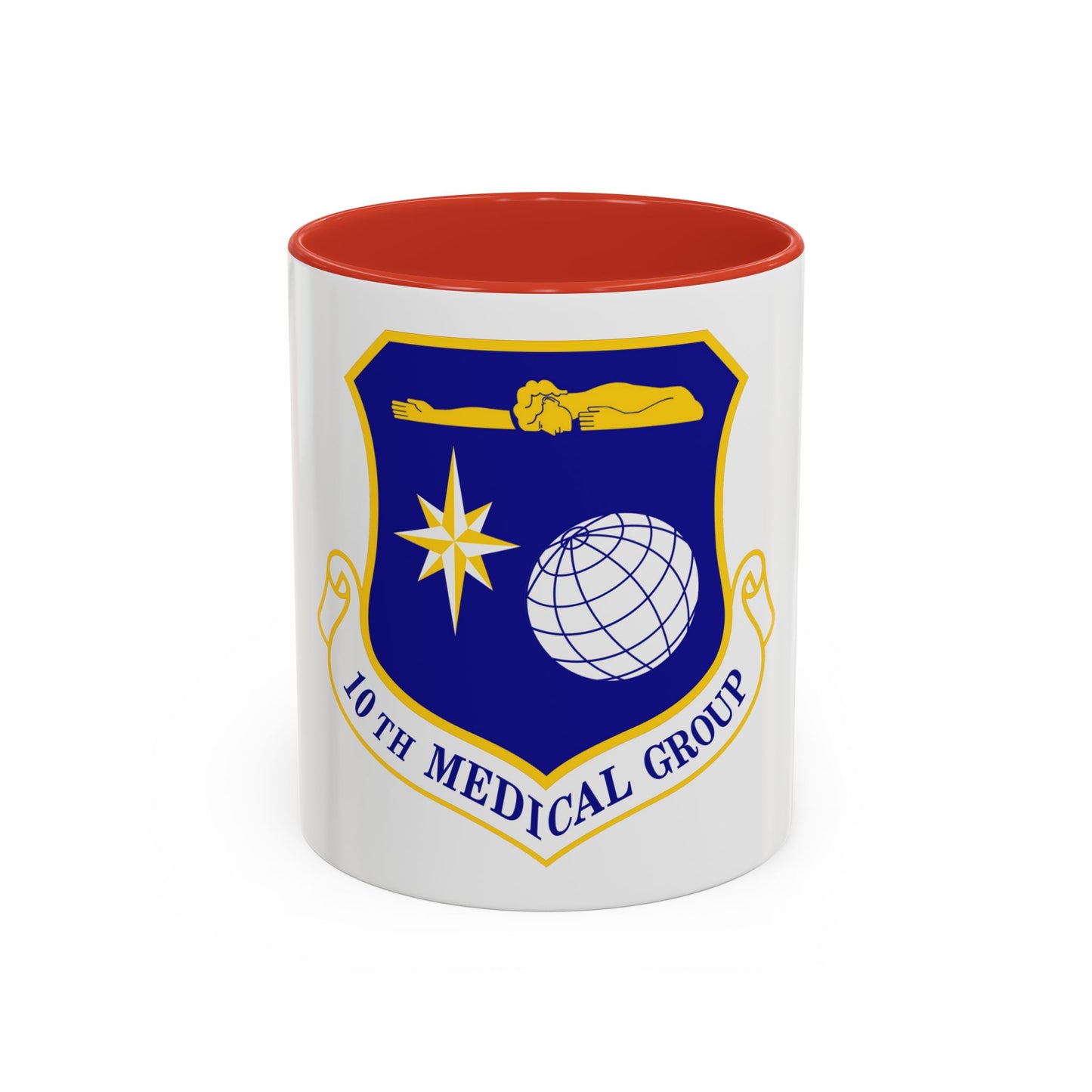 10th Medical Group (U.S. Air Force) Accent Coffee Mug