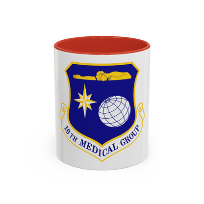 10th Medical Group (U.S. Air Force) Accent Coffee Mug