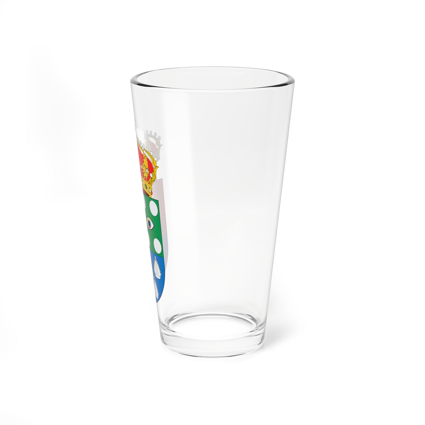 Escudo de Buenavista de Valdavia (Spain) (Coat of Arms) Pint Glass 16oz