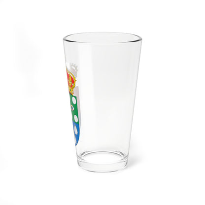 Escudo de Buenavista de Valdavia (Spain) (Coat of Arms) Pint Glass 16oz