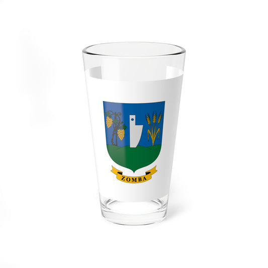 Flag of Zomba Hungary (Hungary) Pint Glass 16oz