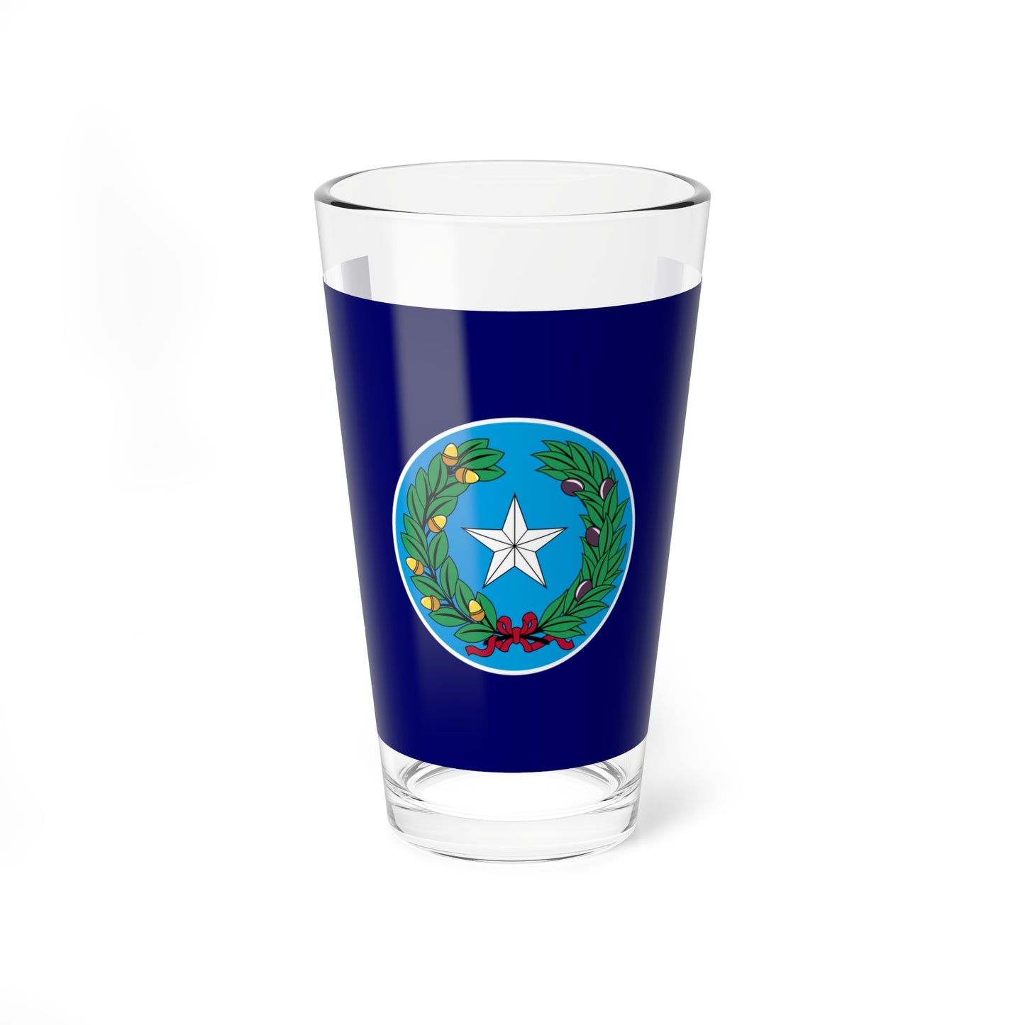 Flag of the Governor of Texas (United States) Pint Glass 16oz