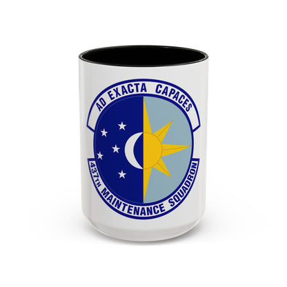437th Maintenance Squadron (U.S. Air Force) Accent Coffee Mug