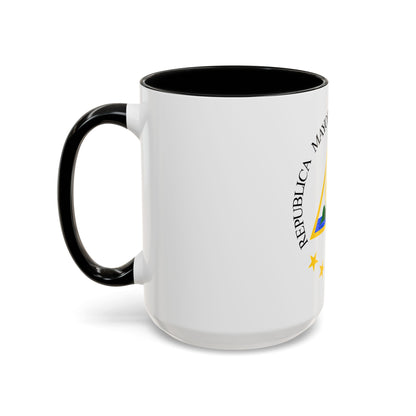 Coat of arms of the Greater Republic of Central America (1898) - Accent Coffee Mug
