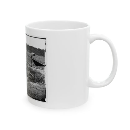 Cold Harbor, Va. African Americans Collecting Bones Of Soldiers Killed In The Battle (U.S. Civil War) White Coffee Mug