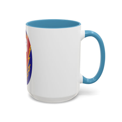 Communications Zone Personnel Europe (U.S. Army) Accent Coffee Mug