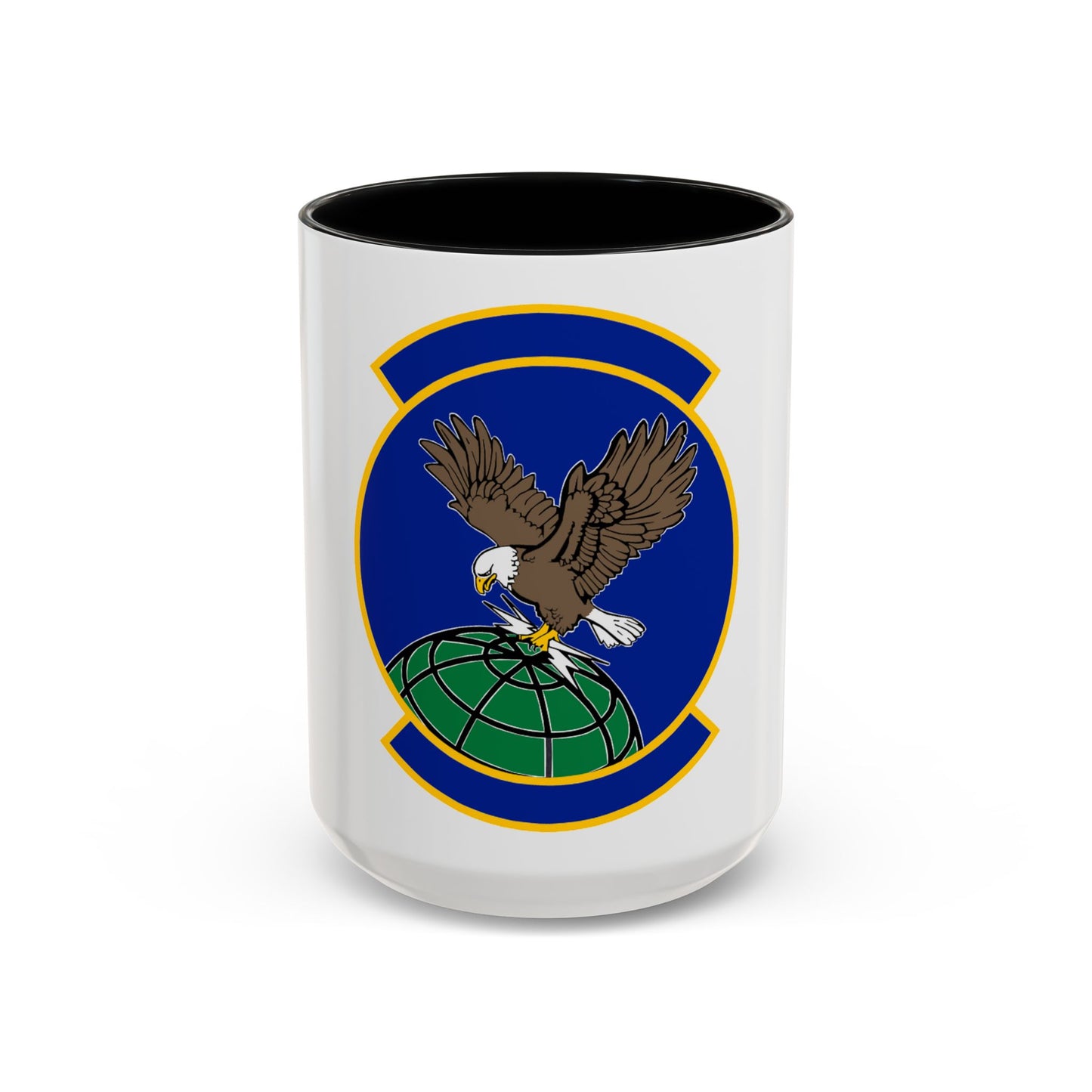 100 Aircraft Maintenance Squadron USAFE (U.S. Air Force) Accent Coffee Mug