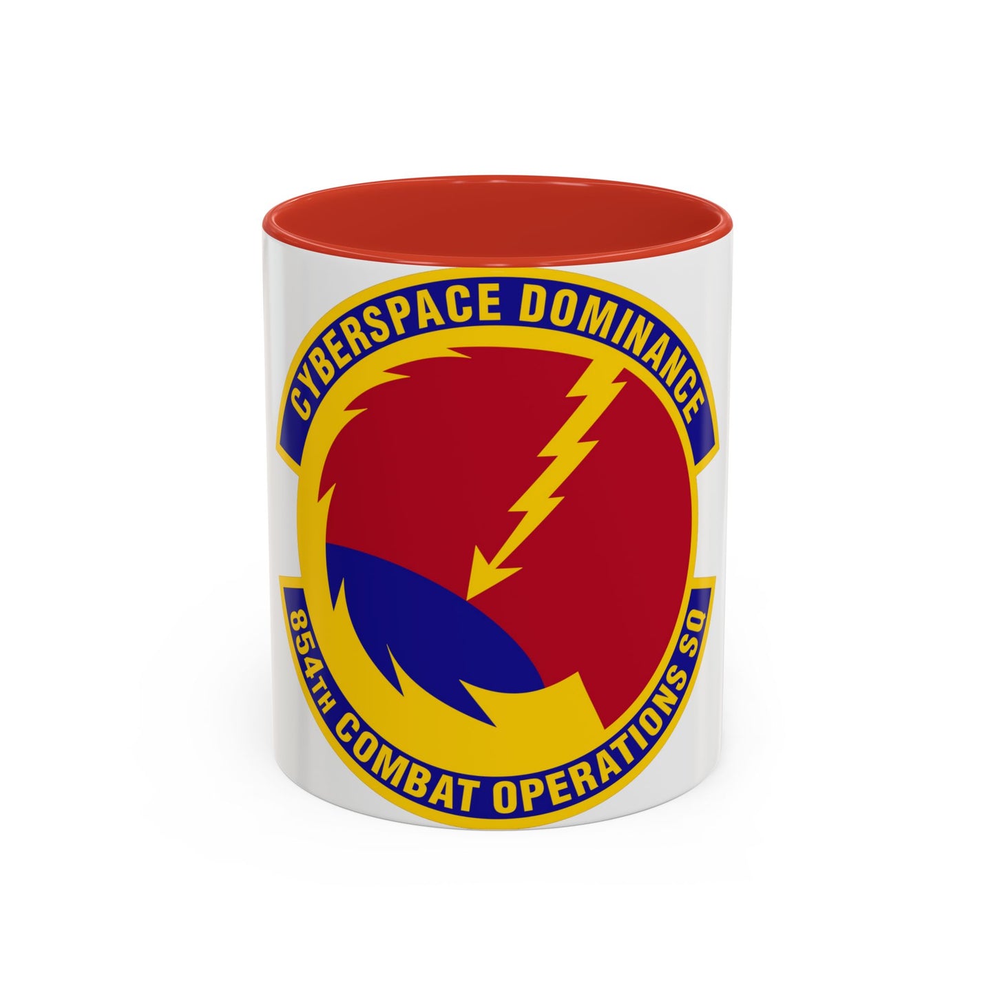 854 Combat Operations Squadron AFRC (U.S. Air Force) Accent Coffee Mug