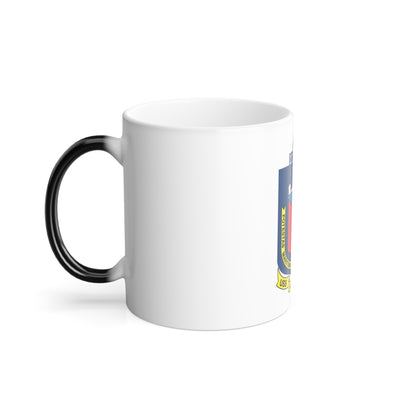 USS Austin LPD 4 Potestas Maritimas Per Mobilitate (U.S. Navy) Color Changing Mug 11oz