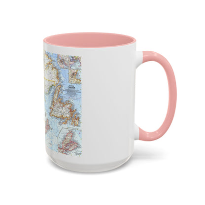 Canada - Eastern (1967) (Map) Accent Coffee Mug