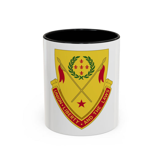 180th Field Artillery Battalion (U.S. Army) Accent Coffee Mug