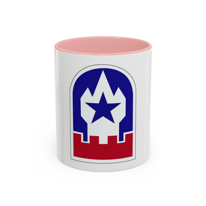 Engineer Command Europe (U.S. Army) Accent Coffee Mug