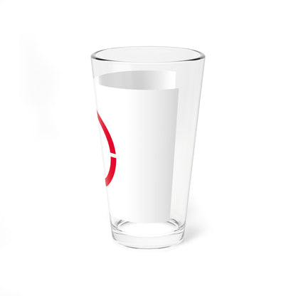 Flag of Okaya Nagano (Japan) Pint Glass 16oz