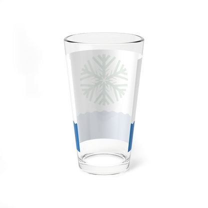 Flag of Novodvinsk Arkhangelsk oblast (Russia) Pint Glass 16oz