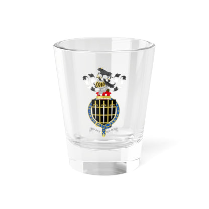 Coat of Arms of John Baron Morris of Aberavon (Spain) (Coat of Arms) Shot Glass 1.5oz