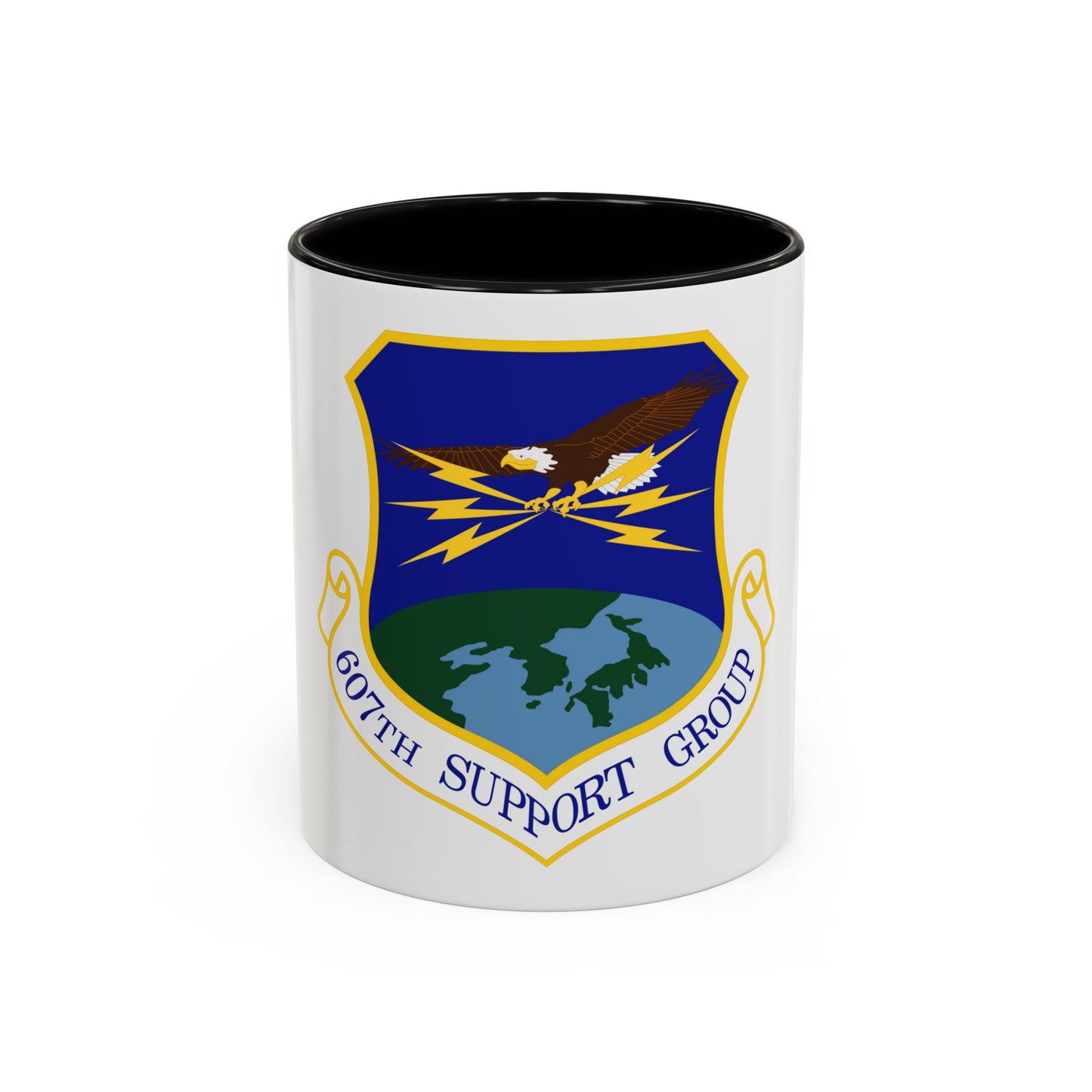607th Support Group (U.S. Air Force) Accent Coffee Mug
