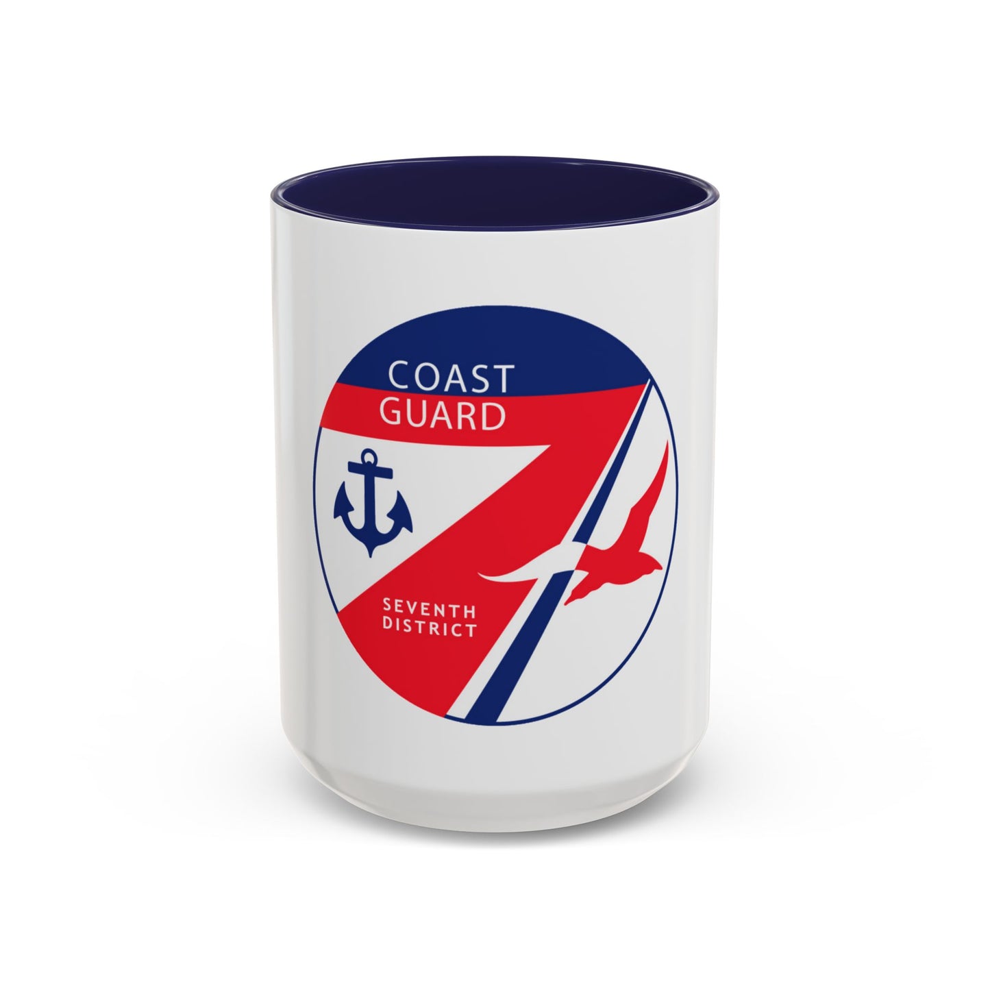Coast Guard Seventh District (U.S. Coast Guard) Accent Coffee Mug