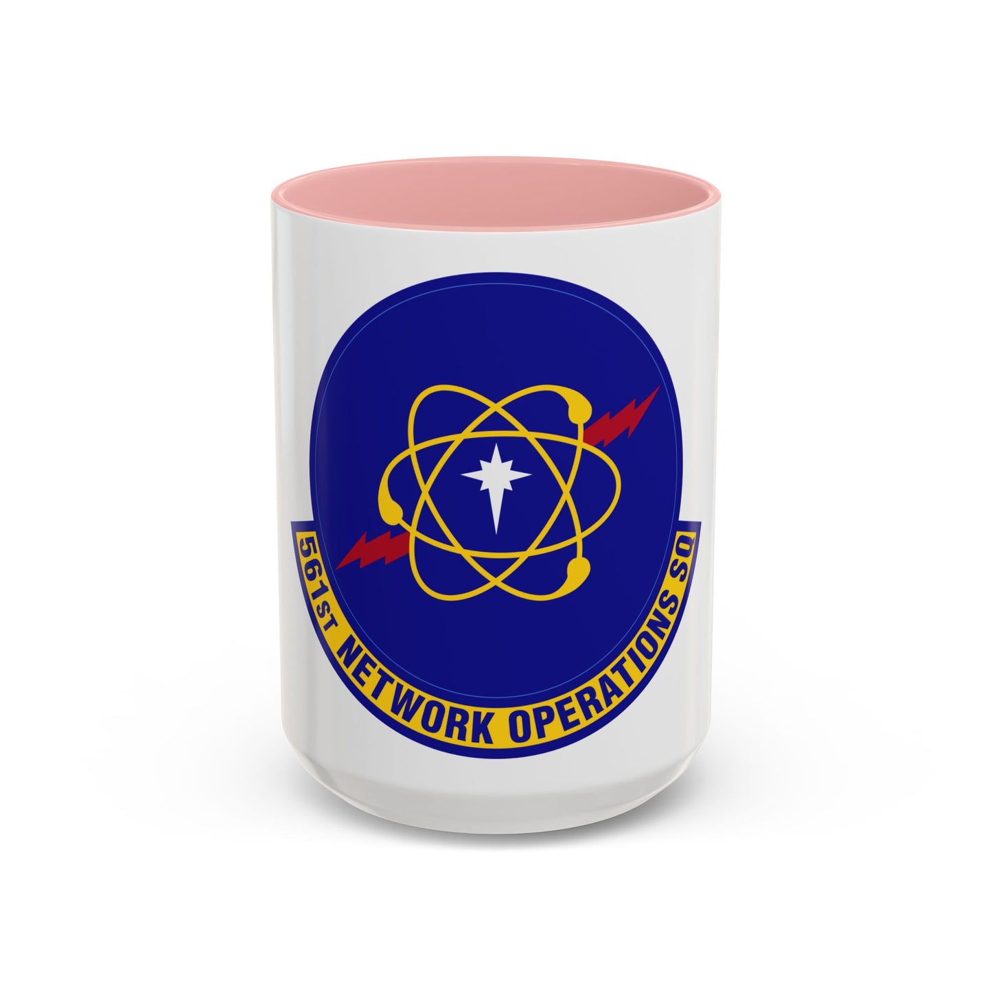 561 Network Operations Squadron ACC (U.S. Air Force) Accent Coffee Mug