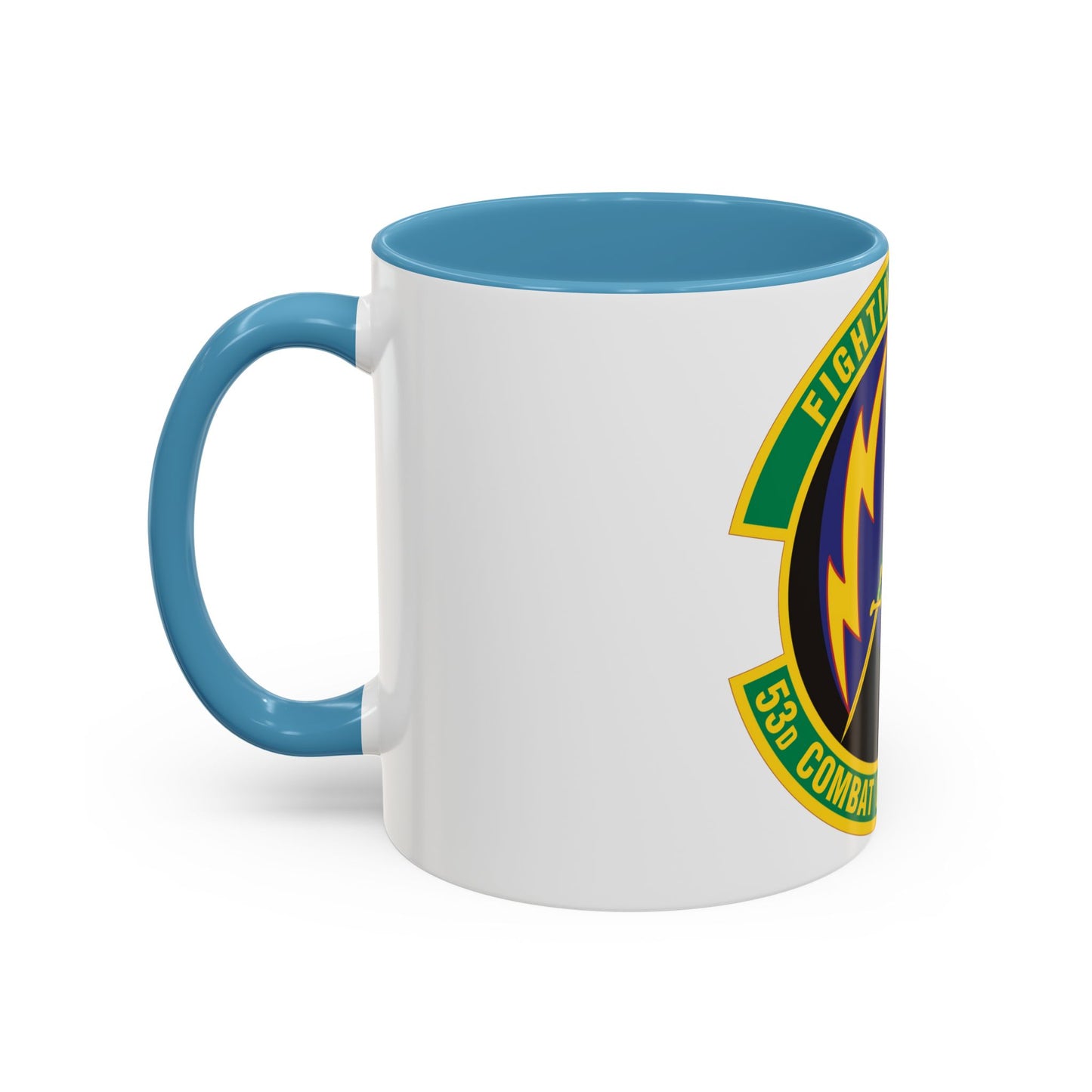 53d Combat Communications Squadron (U.S. Air Force) Accent Coffee Mug