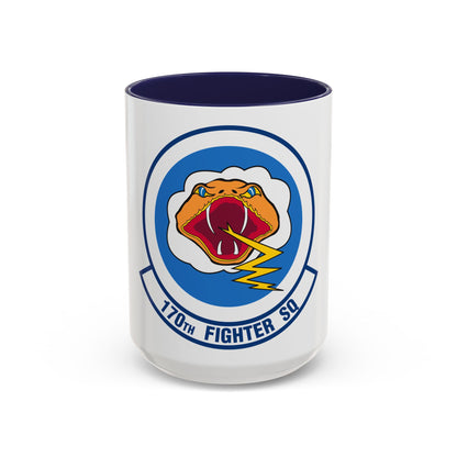 170 Fighter Squadron (U.S. Air Force) Accent Coffee Mug