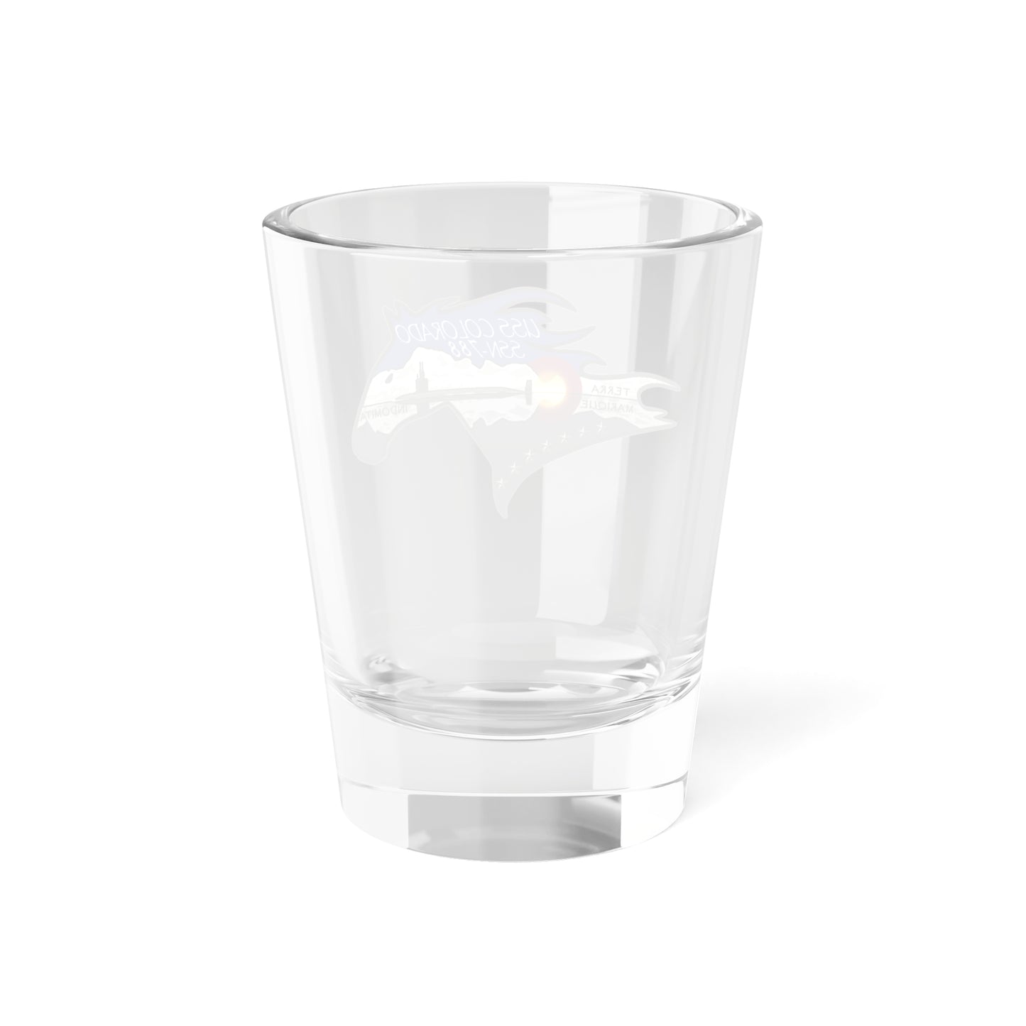 USS Colorado v2 (U.S. Navy) Shot Glass 1.5oz