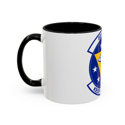 86 Aerospace Medicine Squadron USAFE (U.S. Air Force) Accent Coffee Mug