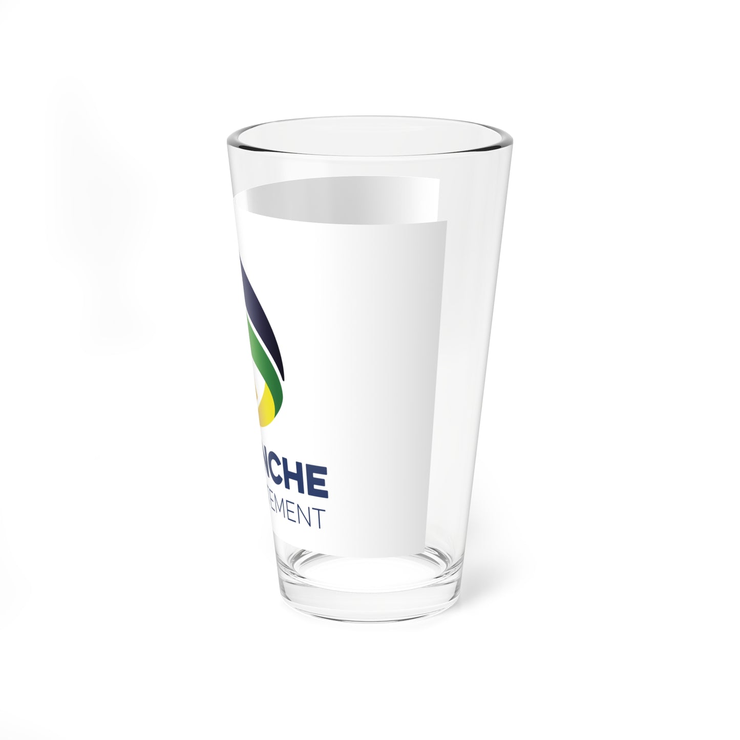 Flag of the Department of Manche (France) Pint Glass 16oz