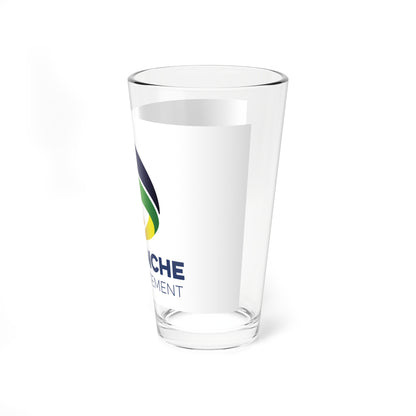 Flag of the Department of Manche (France) Pint Glass 16oz