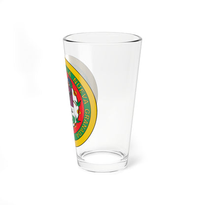 Coat of arms of United Provinces of New Granada (Coat of Arms) Pint Glass 16oz