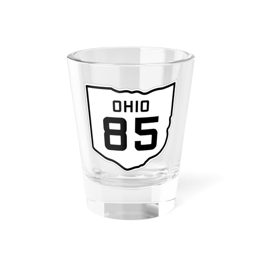 OH-85 1927 (Ohio) (Road Sign) Shot Glass 1.5oz
