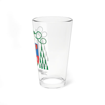 Escudo de Antonio Montero Moreno (Spain) (Coat of Arms) Pint Glass 16oz