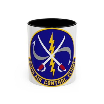 610 Air Control Flight PACAF (U.S. Air Force) Accent Coffee Mug