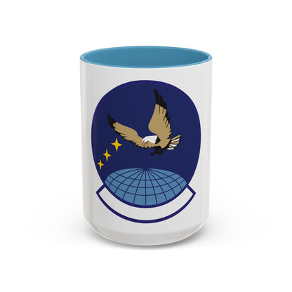 4 Space Control Squadron AFSPC (U.S. Air Force) Accent Coffee Mug