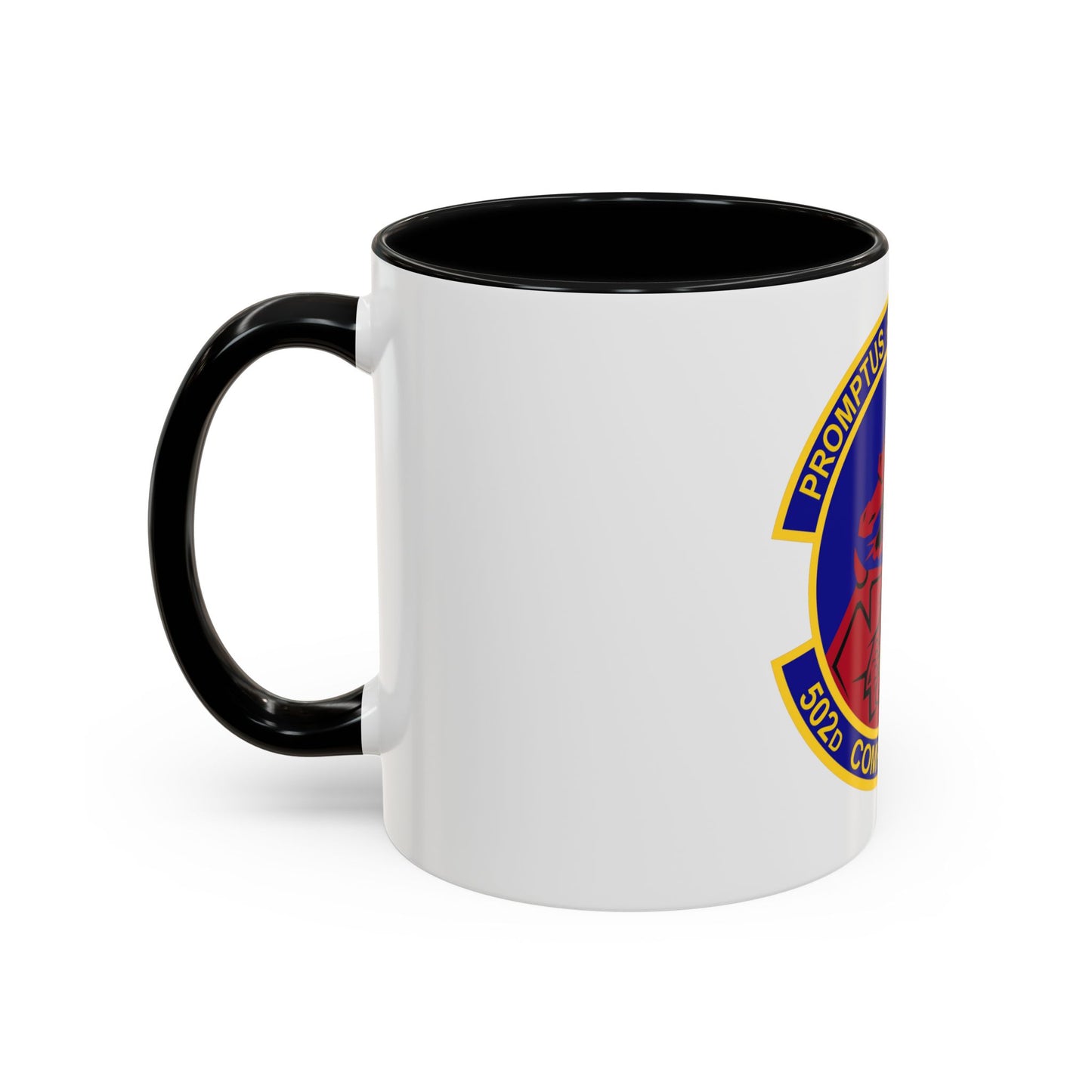 502d Comptroller Squadron (U.S. Air Force) Accent Coffee Mug