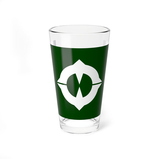 Flag of Kaneyama Fukushima (Japan) Pint Glass 16oz
