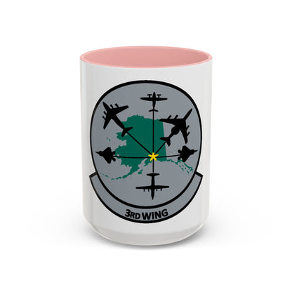 3rd Wing v2 (U.S. Air Force) Accent Coffee Mug