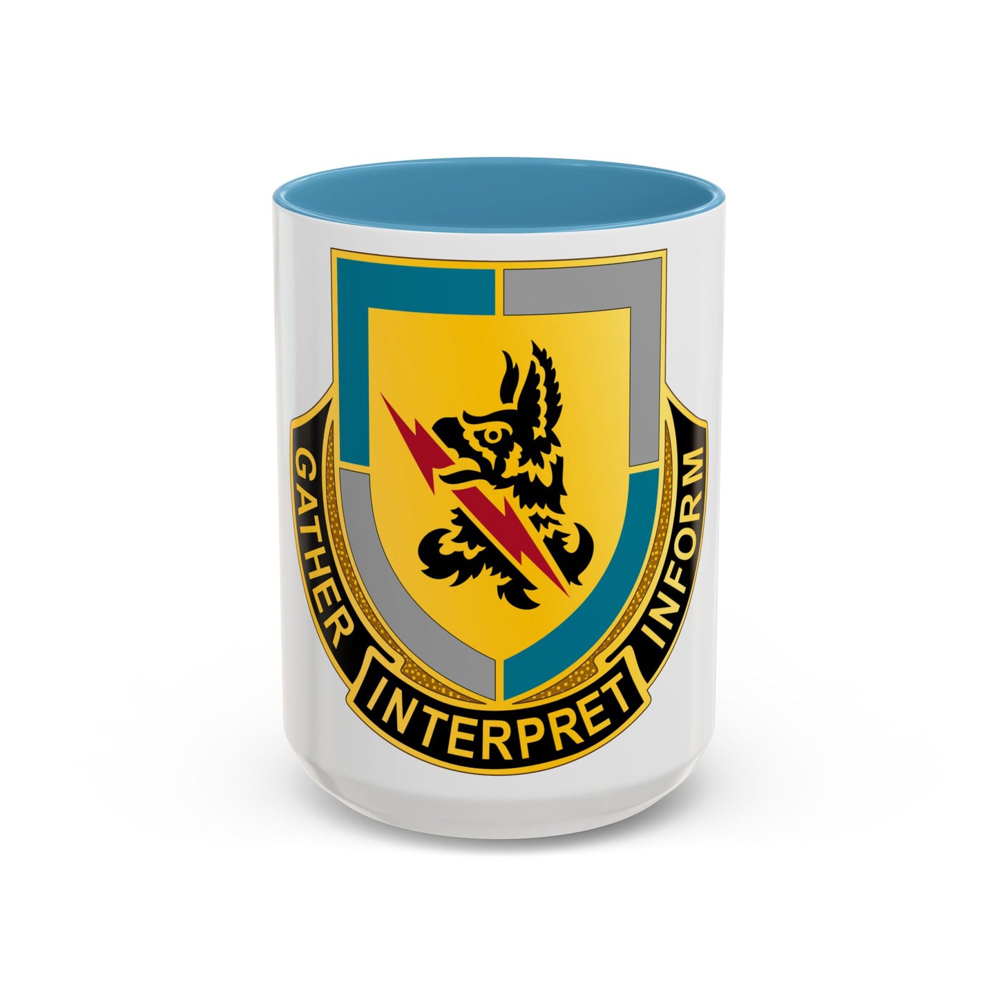 134 Military Intelligence Battalion (U.S. Army) Accent Coffee Mug