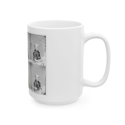 Adml. Shubrick, U.S.N. (U.S. Civil War) White Coffee Mug