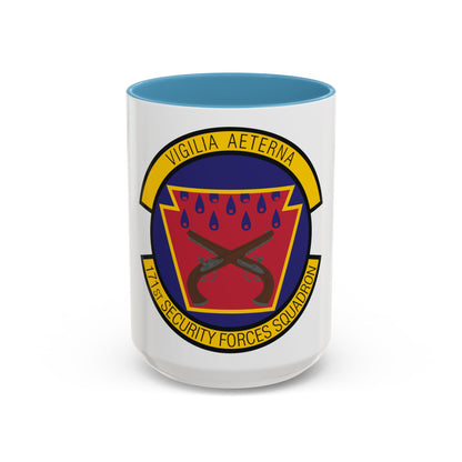 171st Security Forces Squadron (U.S. Air Force) Accent Coffee Mug
