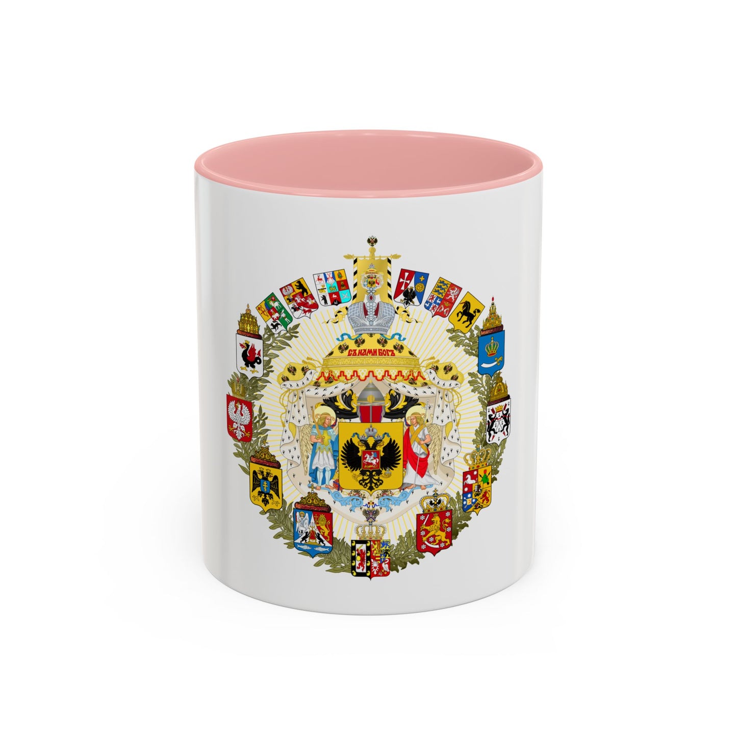 Greater Coat of Arms of the Russian Empire - Accent Coffee Mug