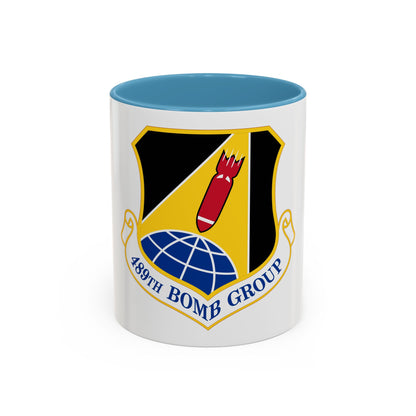 489 Bomb Group AFRC (U.S. Air Force) Accent Coffee Mug