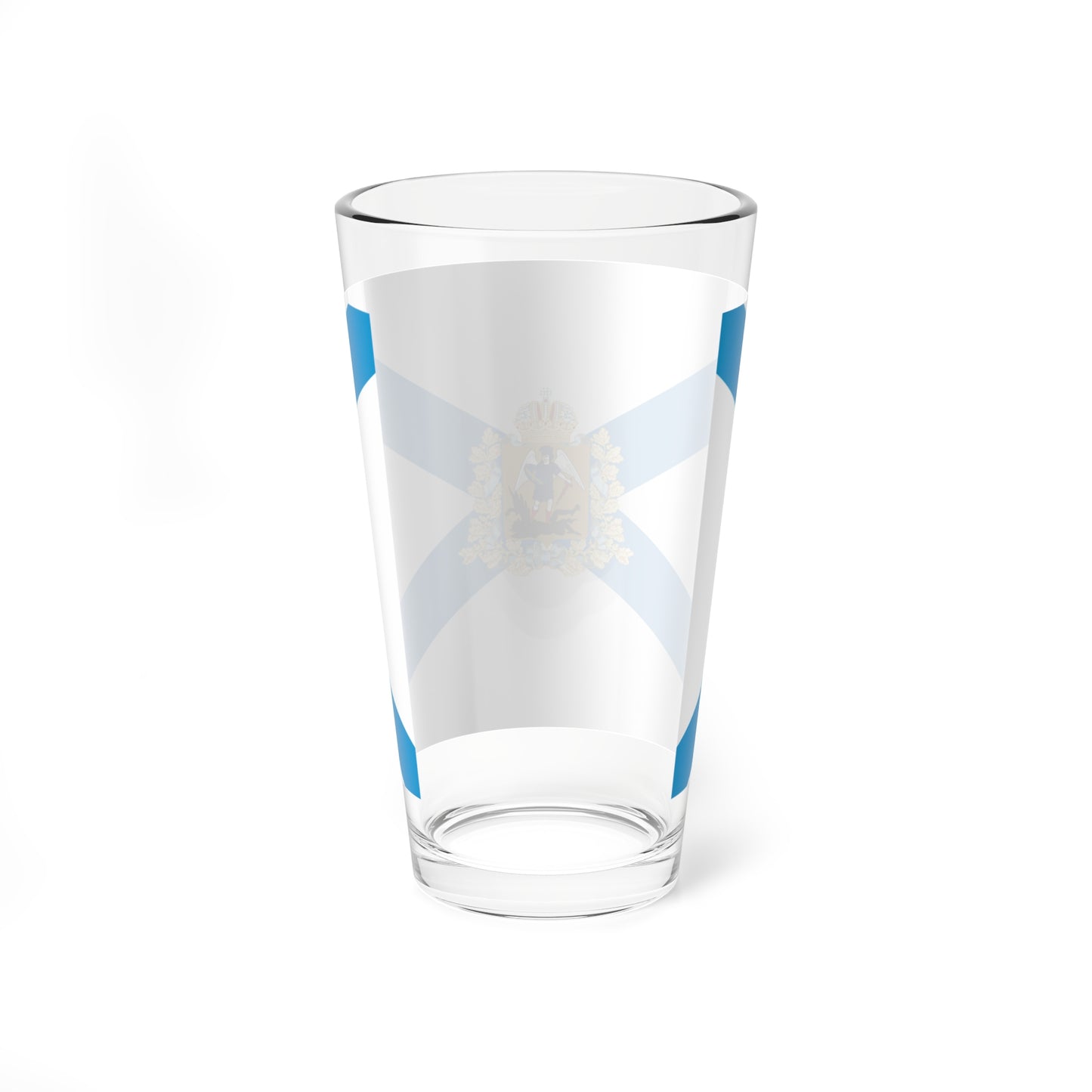 Flag of Arkhangelsk Oblast (Russia) Pint Glass 16oz