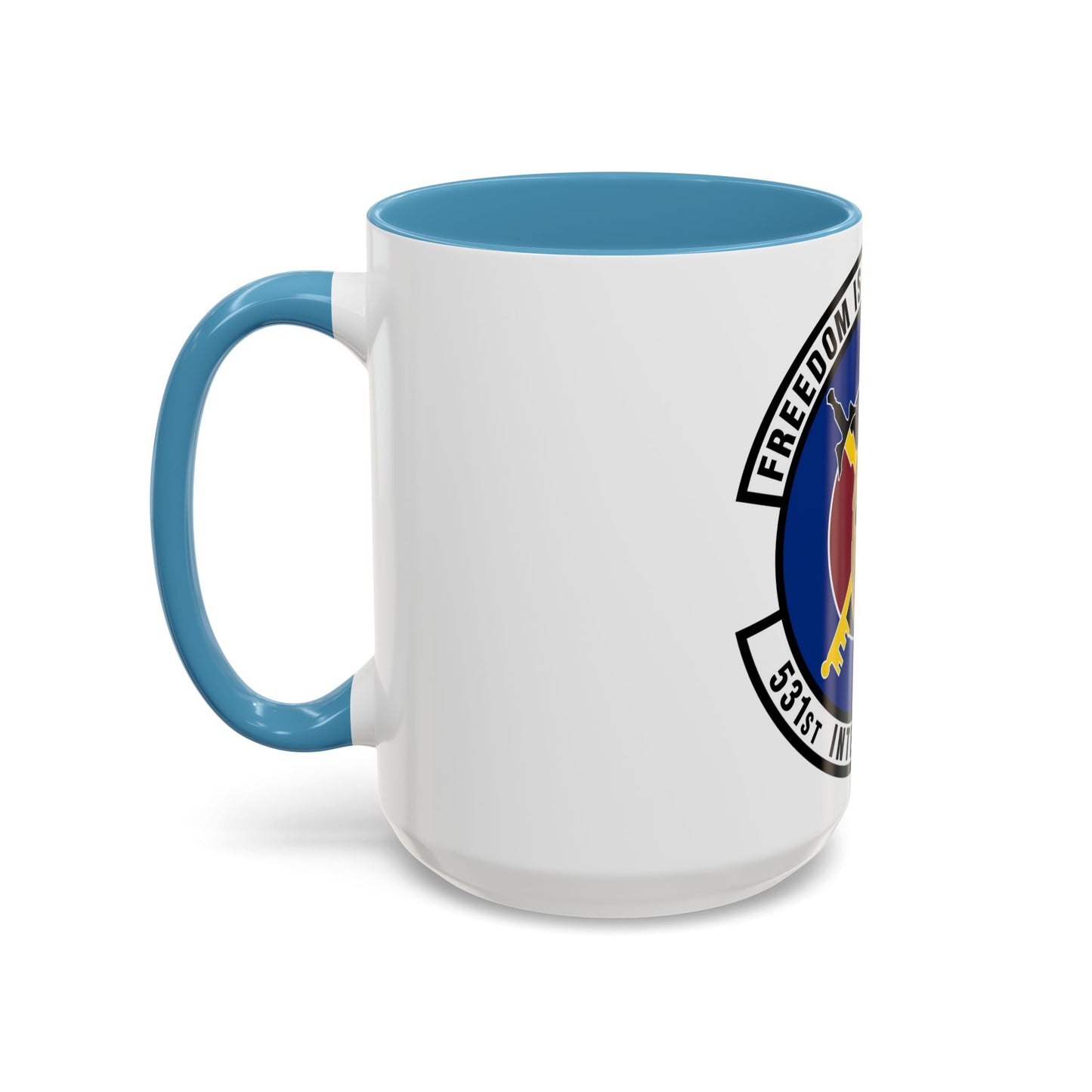 531 Intelligence Squadron ACC (U.S. Air Force) Accent Coffee Mug