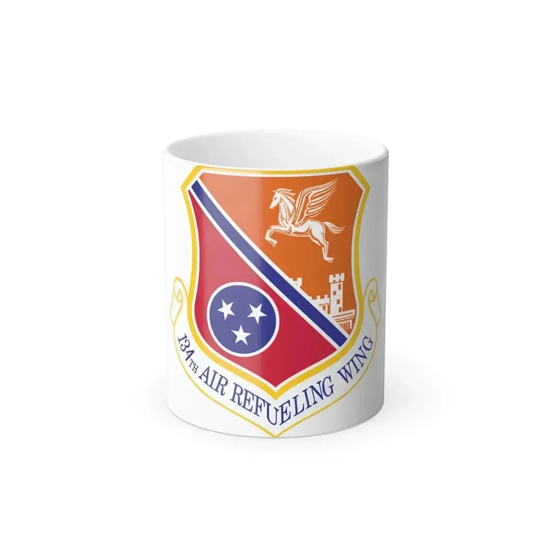 134th Air Refueling Wing (U.S. Air Force) Color Changing Coffee Mug 11oz - Go Mug Yourself