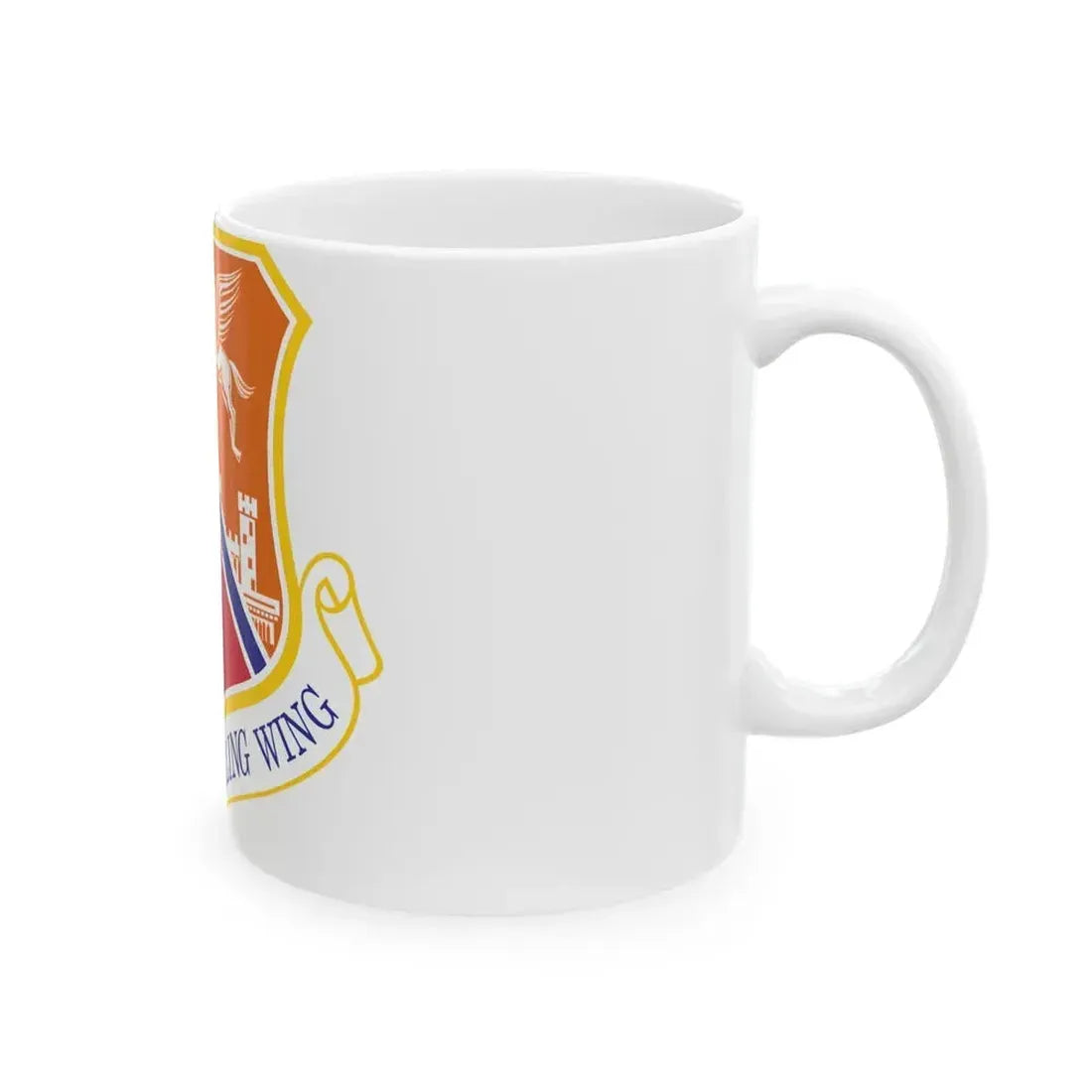 134th Air Refueling Wing (U.S. Air Force) White Coffee Mug - Go Mug Yourself